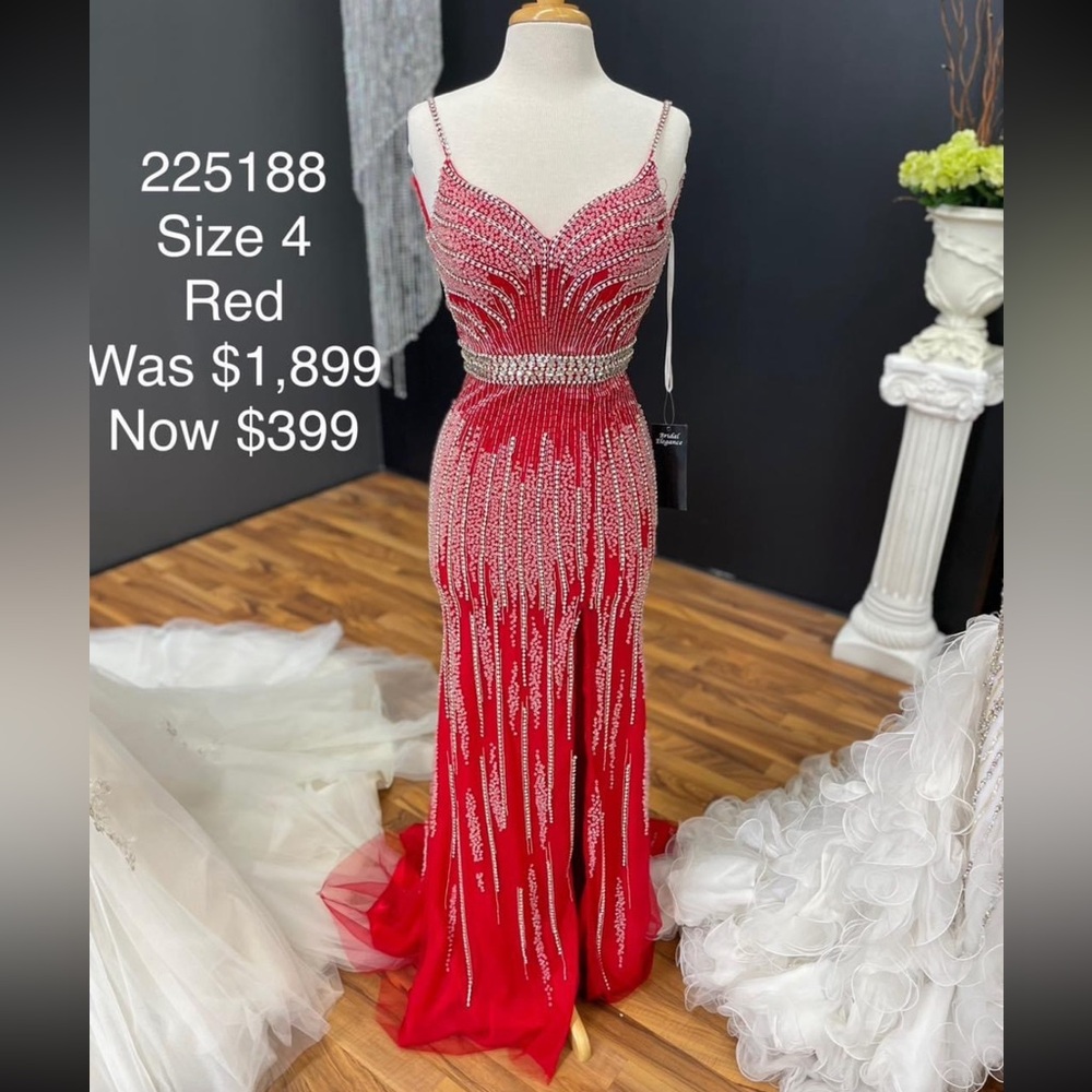 Red Pageant Gown